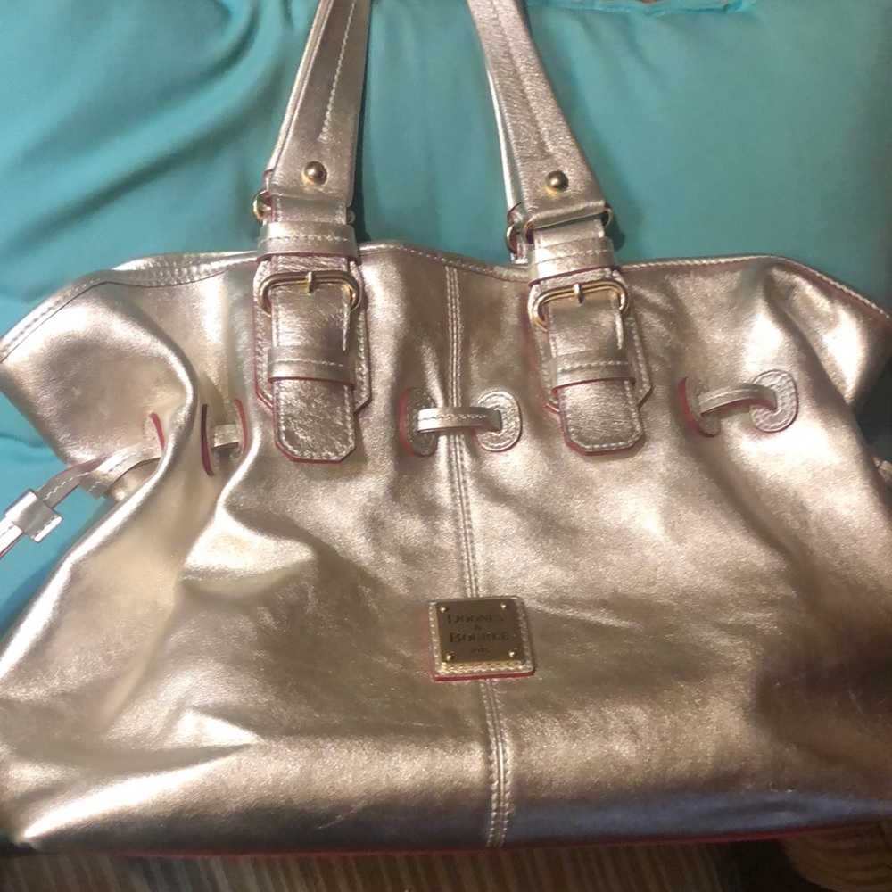 Vintage DOONEY & BOURKE silver Bag